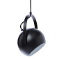 Лампа потолочная 19 см Frandsen Ball с подвесом чёрный матовый