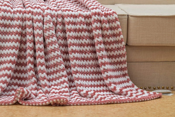 Покрывало 220 х 240 см Sofi de Marko Гринда пудра