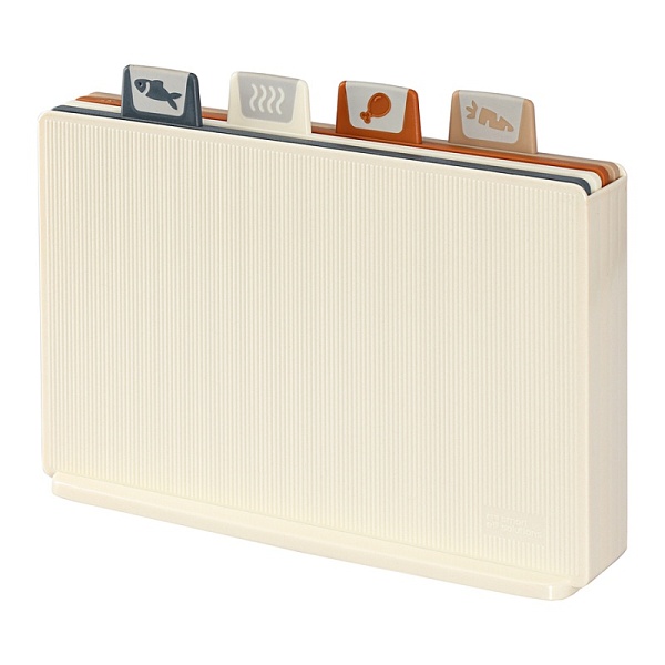 Набор разделочных досок с держателем Smart Solutions Cut&Store