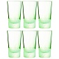 Набор высоких стаканов 330 мл Cristal D'Arques Intuition 6 шт зелёный