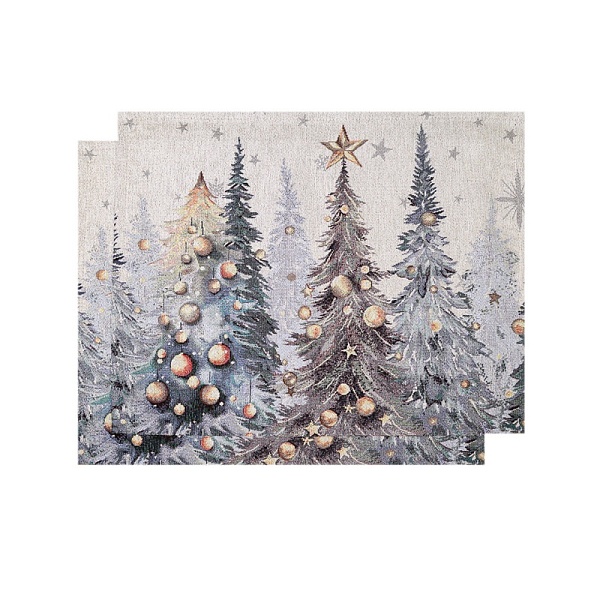 Салфетка 35 х 45 см Le Gobelin Ели Тиволи синяя\золотая