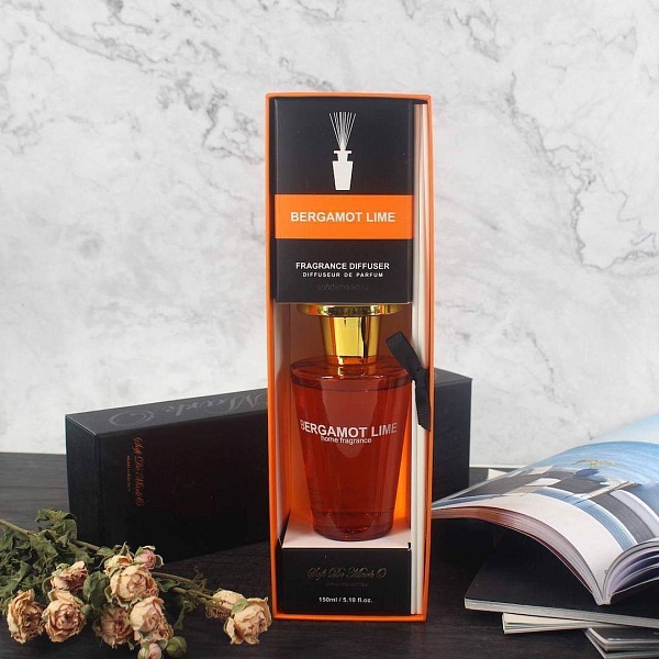 Диффузор ароматический 150 мл Лайм и бергамот