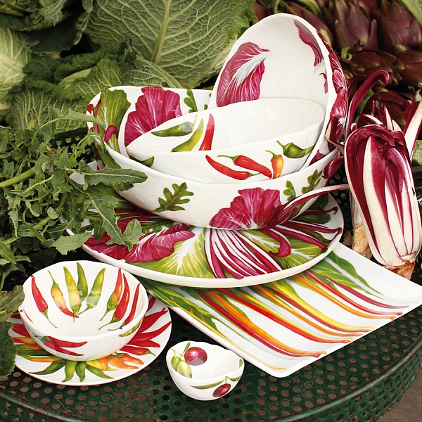 Блюдо сервировочное 31 см Taitu Insalate Dieta Mediterranea Vegetables