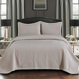 Комплект покрывало и наволочка 160 х 220 см Sofi de Marko Лоретта молоко